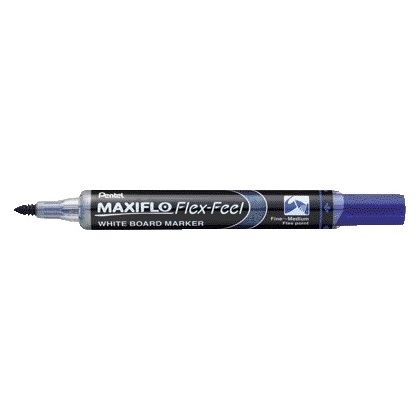 Pentel - Whiteboard-Marker mwl5sbf 1,5-4,5 blau | 12 Stück