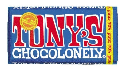 Tony's Chocolonely - Tafel dunkle Schokolade 180gr | 15 Stück