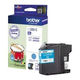 Brother - Cartouche d'encre LC-22UC bleue