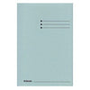 Esselte -  Dossiermap folio 3 kleppen manilla 275gr blauw | 50 stuks