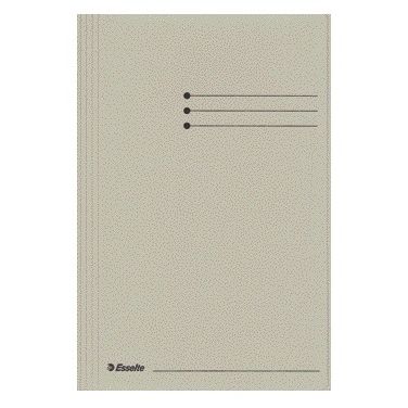 Esselte - Dossier folio 3 rabats manille 275gr gris | 50 pièces