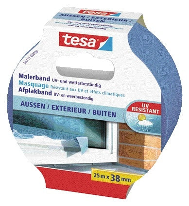 Tesa - Afplake ® Professional extérieur 25mx38mm bleu