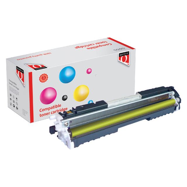 Quantore - Tonercartridge HP CE126A Geel