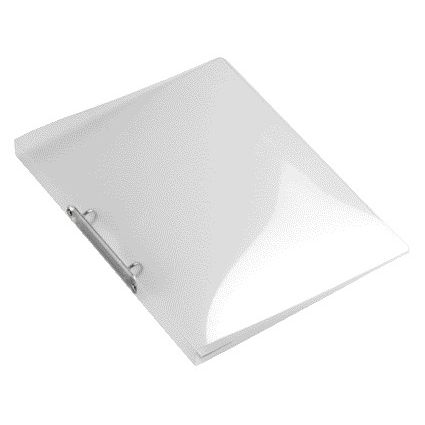 HF2 - Classeur à anneaux hf2 2r a4 16mm transparent clair | 20 pièces