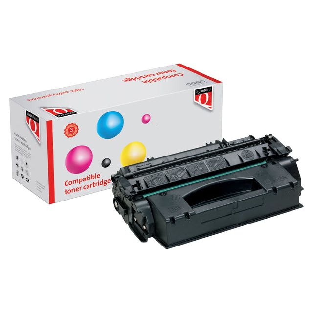 Quantore - Tonercartridge hp q5949a 49a zwart