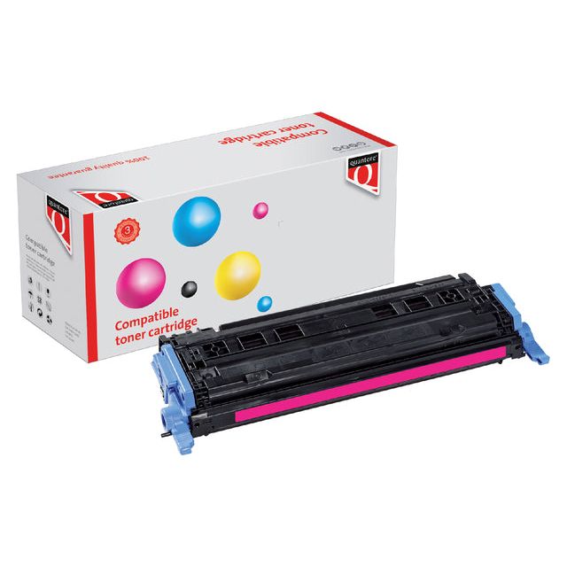 Quantore - Tonercartridge HP Q6003A 124A rot