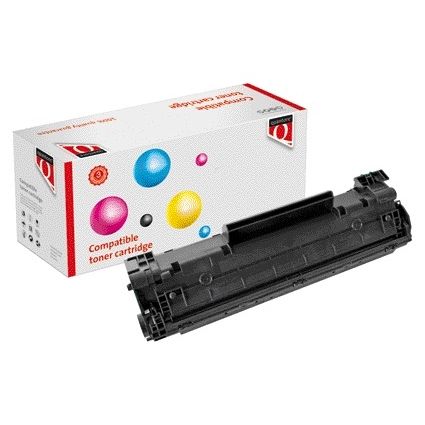 Quantore -  Tonercartridge hp cb436a 36a zwart hc