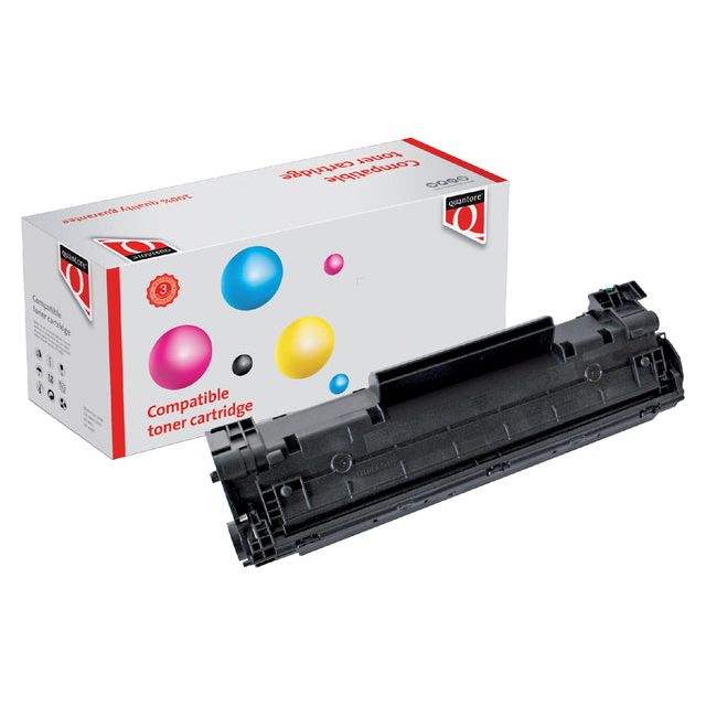 Quantore - Tonercartridge hp cb436a 36a zwart