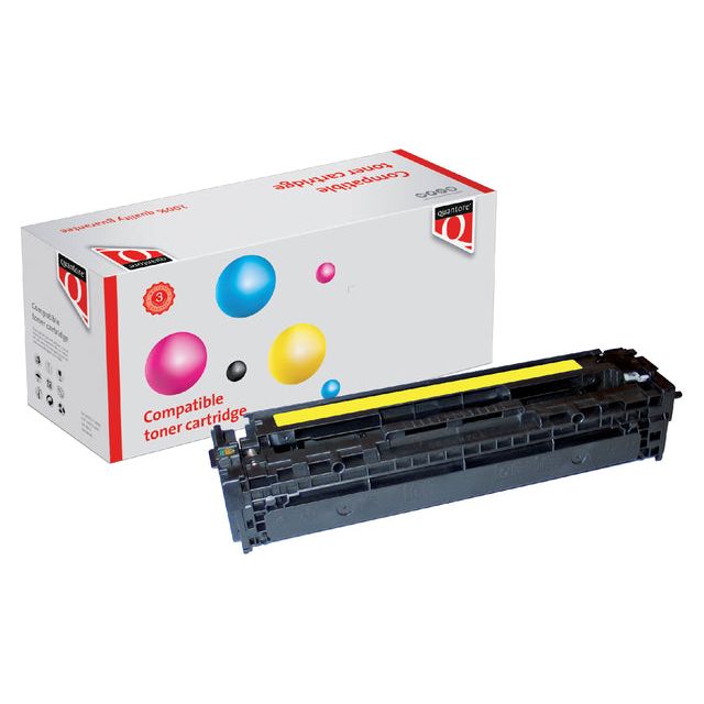 Quantore - Tonercartridge HP CB542A 125A jaune