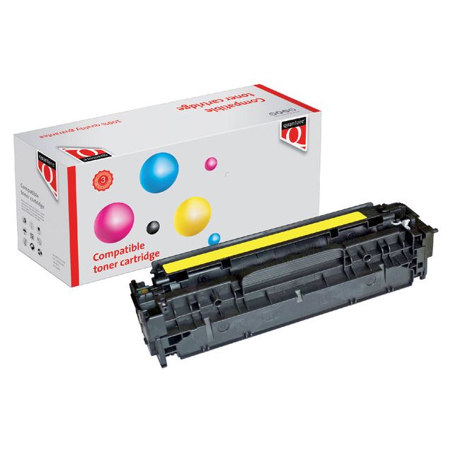 Quantore - Tonercartridge HP CE412A 305A Geel