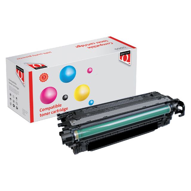 Quantore - Tonercartridge hp ce250a 504a zwart