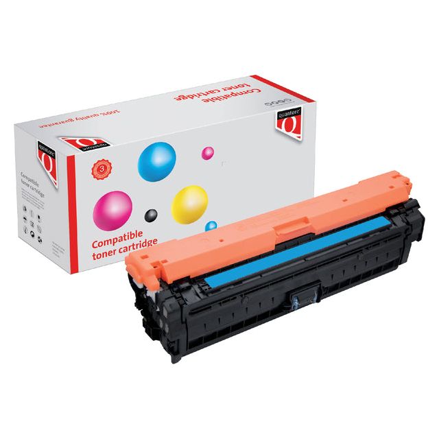 Quantore - Tonercartridge hp ce741a 307a blauw