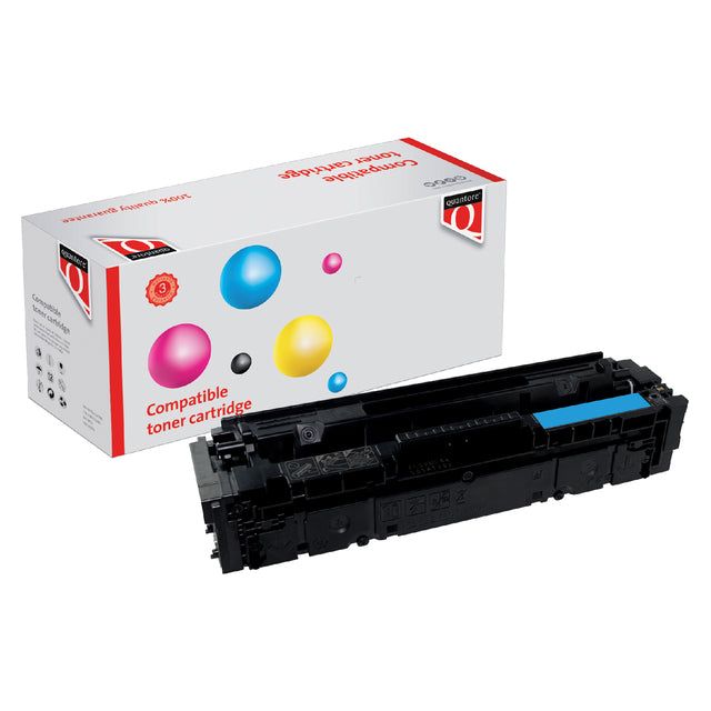 Quantore - Tonercartridge hp cf401x 201x blauw