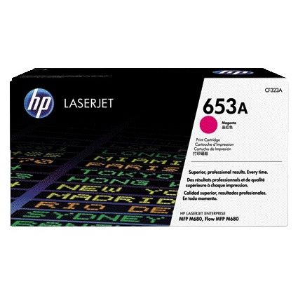 HP - Cartouche toner cf323a 653a rouge