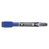 Pilot - Marqueur pour tableau blanc avec gomme rond extra fin bleu