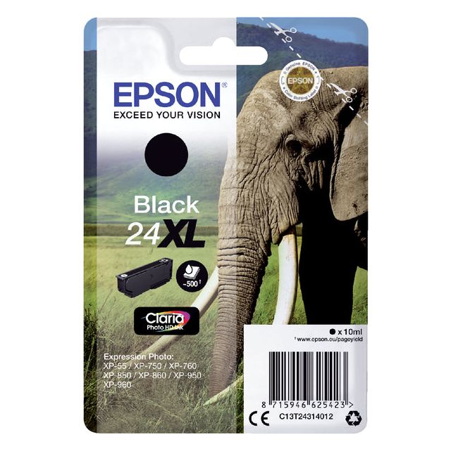 EPSON - Inkcartridge Epson 24xl T2431 Black