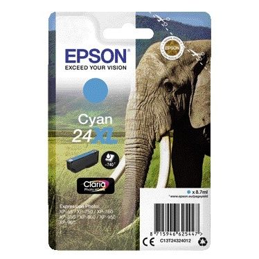 Epson - Cartouche d'encre 24XL T2432 bleue