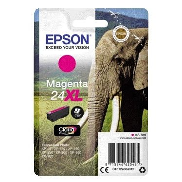 Epson - Cartouche d'encre 24XL T2433 rouge