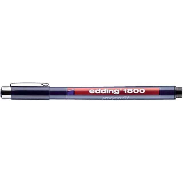 Edding - Fineliner Edding 1800 0,25 mm noir