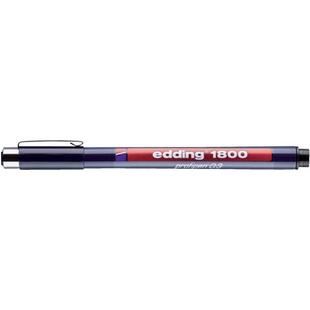 Edding - Fineliner Edding 1800 0,35 mm noir