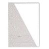 Quantore - Insert dossier Djois Infinio triangle A4 270gr gris | 100 pièces