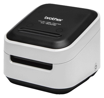 Brother - Imprimante d'étiquettes CZ VC-500W de bureau 50mm blanc