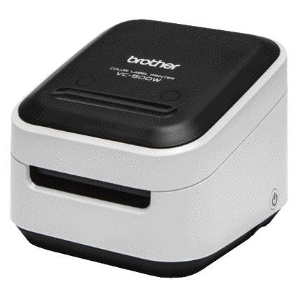 Brother - Imprimante d'étiquettes CZ VC-500W de bureau 50mm blanc