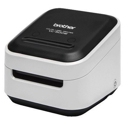 Brother - Imprimante d'étiquettes CZ VC-500W de bureau 50mm blanc