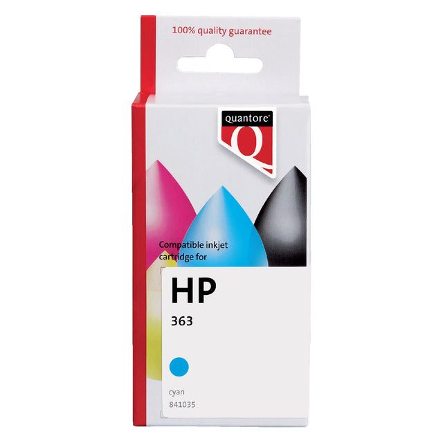 Quantore - Cartouche d'encre HP 363 C8771EE BLUE