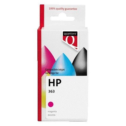 Quantore -  Inktcartridge hp 363 c8772ee rood