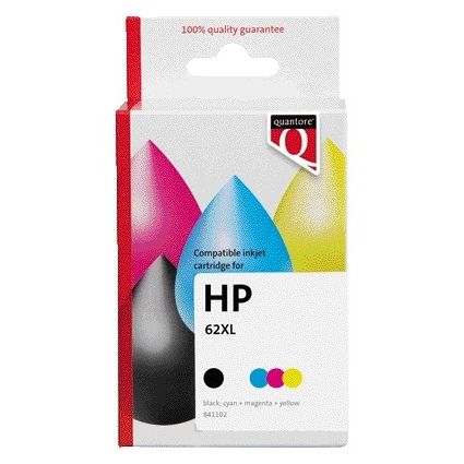 Quantore -  Inktcartridge hp 62xl n9j71cn zwart kleur