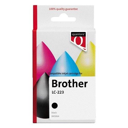 Quantore -  Inktcartridge brother lc-223 zwart