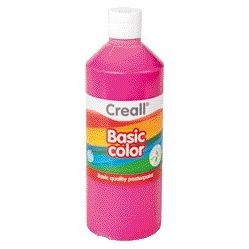 Creall -  Plakkaatverf  basic cyclaam 500ml | 6 stuks