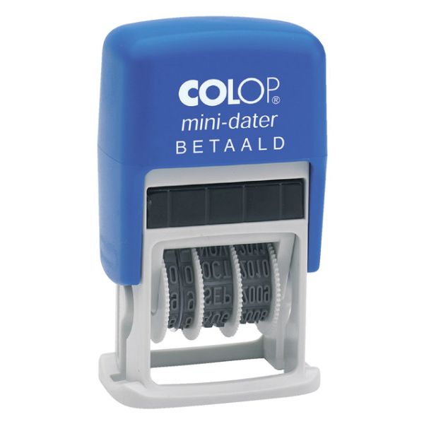 Woord-datumstempel Colop Printer Mini S 160/L betaald