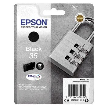 Epson - Cartouche d'encre 35 T3581 noire