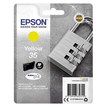 Epson - Cartouche d'encre 35 T3584 jaune