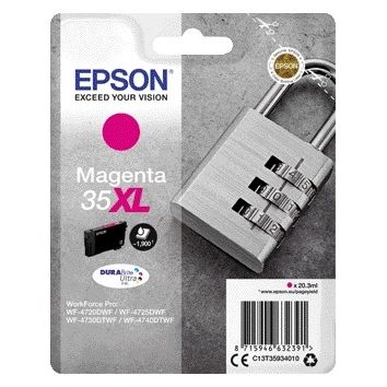 Epson - Tintenpatrone 35XL T3593 rot