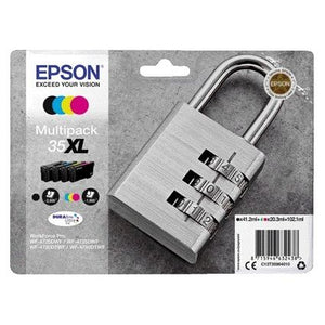 Epson - Tintenpatrone 35XL T3596 Schwarz + 3 Farben
