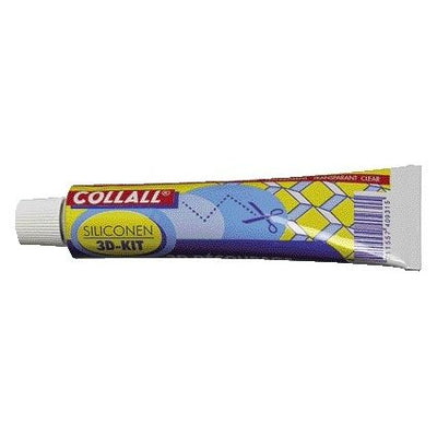 Collall - Mastic adhésif silicone 3D 80ml | 25 pièces
