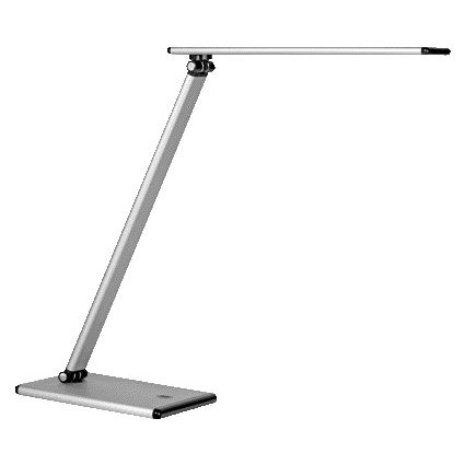 UNILUX -  Bureaulamp Terra led aluminium grijs