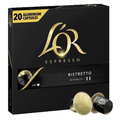 L'or - Tasses à café expresso ristretto 20 pcs | 10 pièces