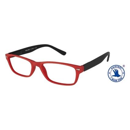 I Need You - Lunettes de lecture +1,50 dpt Feeling rouge-noir