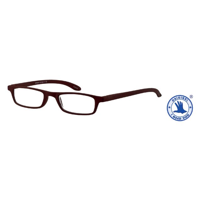 J'ai besoin de toi - Lunettes de lecture J'ai besoin de toi + 2.00dpt Zipper Brown