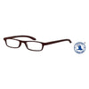 I Need You - Lesebrille +2,50 dpt Zipper braun