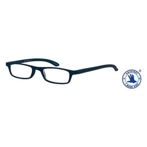 I Need You - Lesebrille +1,00 dpt Zipper blau