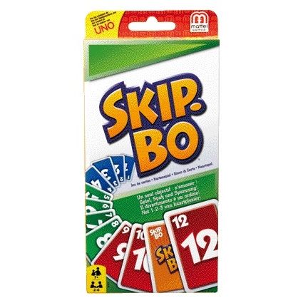 Mattel - Kartenspiel Skip-Bo