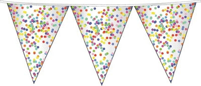 Haza - Konfetti-Streamer 10 Meter | 10 Stück