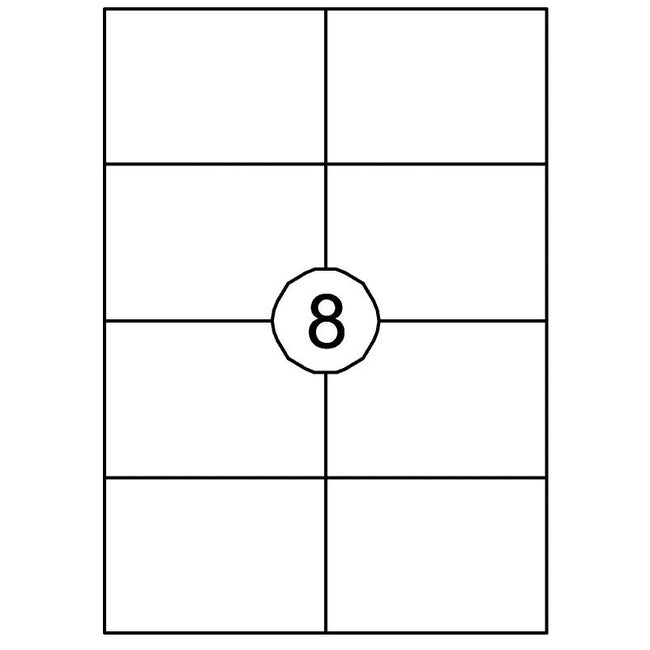Quantore - Etiquette 105x74mm 800 pièces