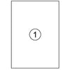 Quantore - Etiquette 210x297mm 100 pièces
