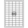 Quantore -  Etiket 38.1x21.2mm 6500 stuks
